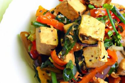 Quick & Colorful: Whip Up a Speedy Tofu Veggie Scramble