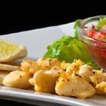 Crispy & Healthy Baked Chicken Strips with Zesty Salsa