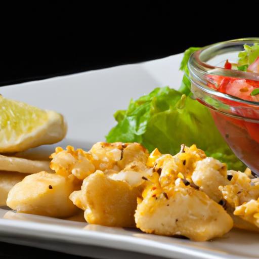 Crispy & Healthy Baked Chicken Strips with Zesty Salsa