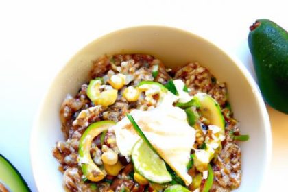 Tex-Mex Quinoa Bowl with Creamy Avocado Crema Twist