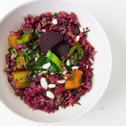 Nourish Your Soul with a Warm Farro & Roasted Beet Bowl