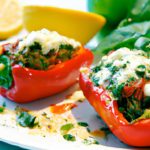 Stuffed Peppers Delight: Spinach and Ricotta Magic Inside