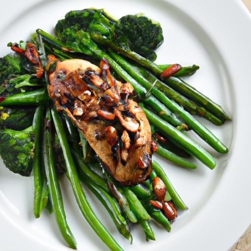 Savor the Flavor: Balsamic Glazed Chicken & Brussels Bowl