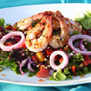 Savor the Flavor: Grilled Shrimp and Quinoa Salad Delight