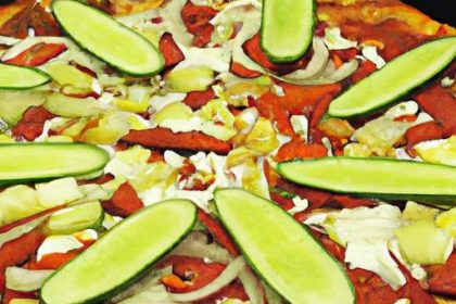 Savor the Delight: Turkish Pide Boat Pizza with Cheese & Meat