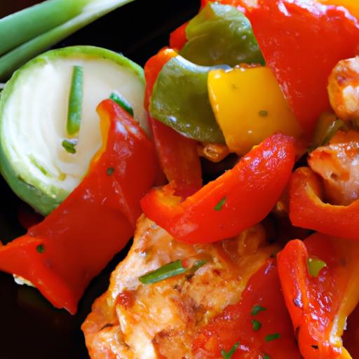 Quick ⁣& Flavorful:⁢ Easy Chicken and Bell ‍Pepper Skillet