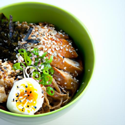 Savory Sesame​ Chicken Soba Bowl: A Flavorful Fusion Feast