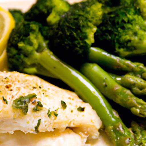 Zesty Lemon⁢ Pepper Cod with ⁣Perfectly Steamed‍ Broccoli