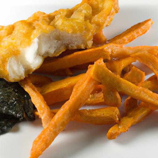 Guilt-Free ‌Fish & Chips: Baked Cod with Sweet Potato ‍Fries