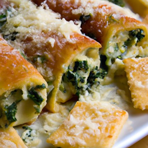 savory Chicken & Spinach Stuffed Manicotti Recipe Delight