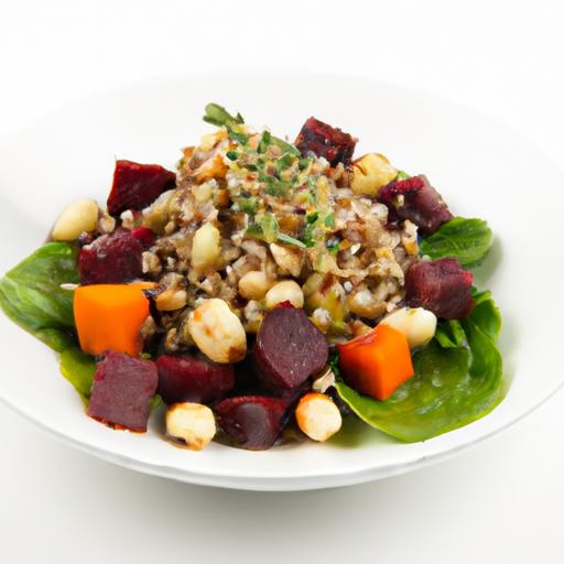 nourish Your Soul with a Warm Farro & Roasted Beet Bowl