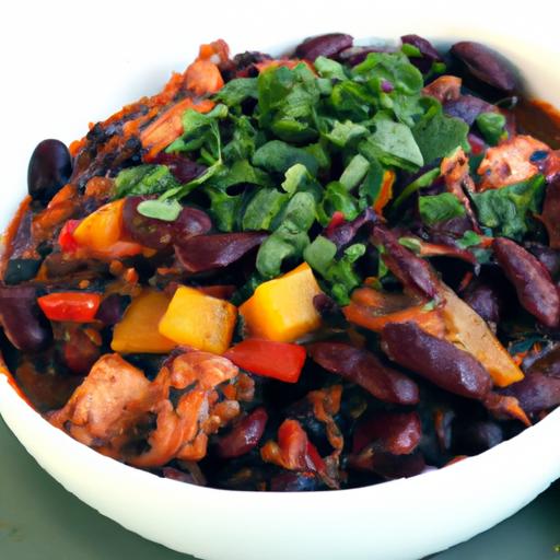 Hearty ⁣& Healthy: Quick Turkey and Black Bean Chili recipe
