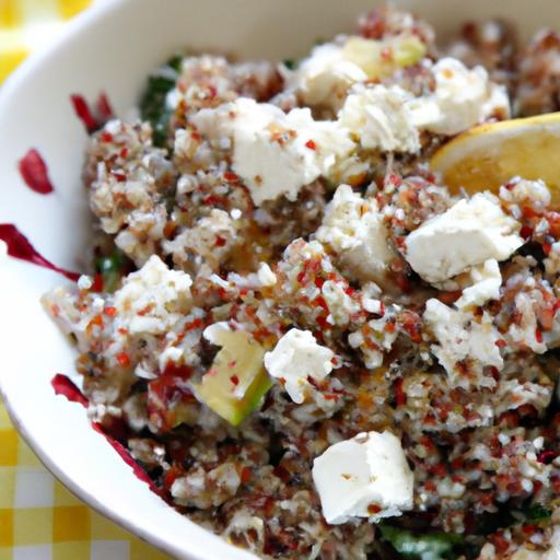 Mediterranean Quinoa Bowl with Feta: A Flavorful Delight