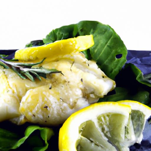 Zesty Lemon Herb Baked cod: A Fresh & Flavorful Delight