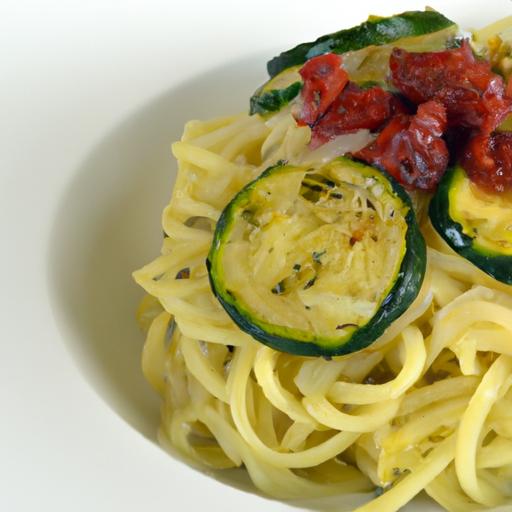Spaghetti Squash Delight: Pesto & Cherry Tomato Twist