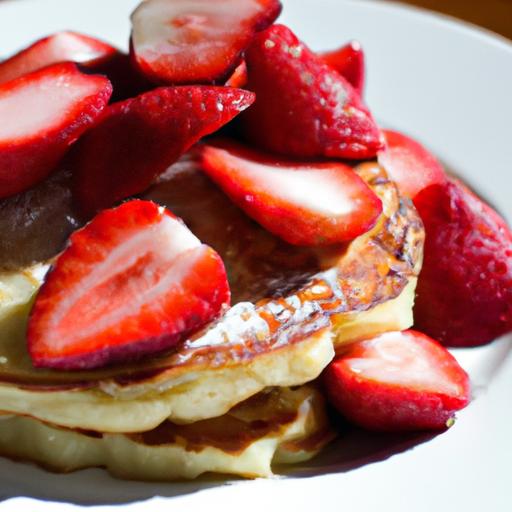 Fluffy Strawberry Shortcake Pancakes: A Sweet Morning Treat