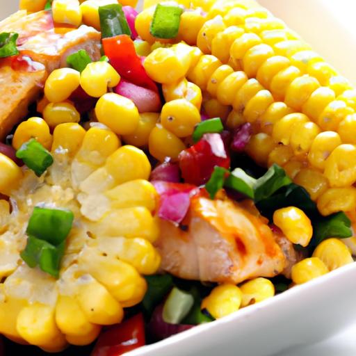 Savor the Flavor: BBQ Chicken and Corn Salad‌ Bowl Recipe