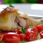 One Pan Roasted Chicken & Cherry Tomatoes: Simple, Flavorful Feast