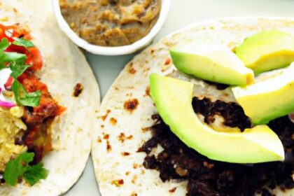Zap Your Dinner: Quick Black Bean & Avocado Tacos Delight