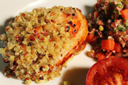 Bright Bites: Light Chicken & Quinoa Stuffed Tomatoes Recipe