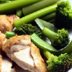 Crunchy Comfort: Crispy Baked Chicken Tenders & Broccoli