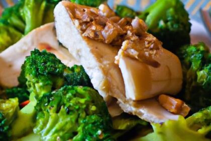 Keto Chicken & Broccoli in Zesty Sugar-Free Peanut Sauce
