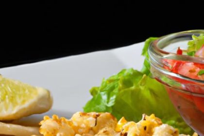 Crispy & Healthy Baked Chicken Strips with Zesty Salsa