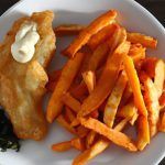 Guilt-Free Fish & Chips: Baked Cod with Sweet Potato Fries