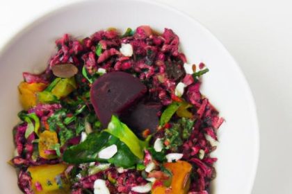 Nourish Your Soul with a Warm Farro & Roasted Beet Bowl
