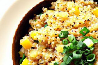 Savor Health: Livingsweetmoments’ Quinoa Fried Rice Delight