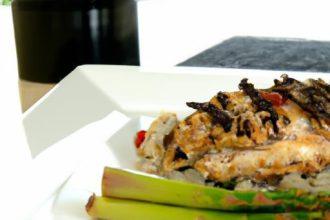 Savor Sweet & Tangy Balsamic Glazed Chicken with Asparagus