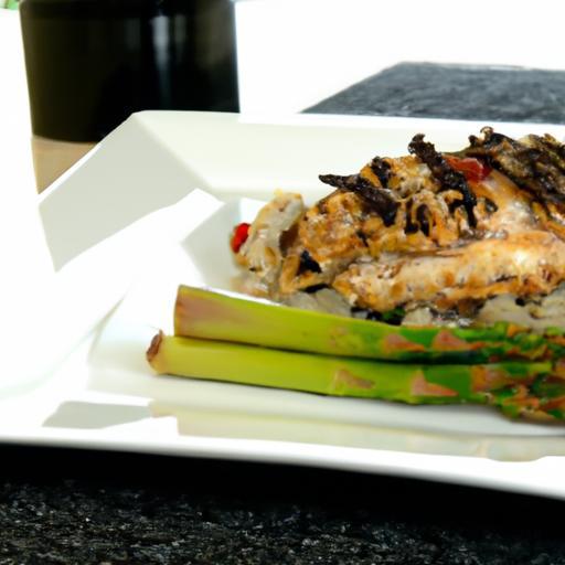 Savor Sweet & Tangy Balsamic Glazed Chicken with Asparagus