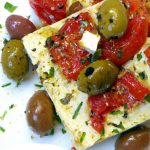 Savory Baked Feta with Tomatoes & Olives: A Mediterranean Delight