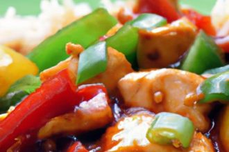 Sweet Chili Chicken Stir Fry Bowl: A Flavorful Delight