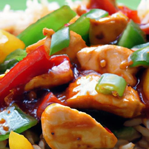 Sweet Chili Chicken Stir Fry Bowl: A Flavorful Delight