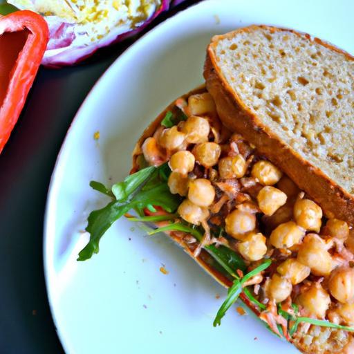 Whip Up Quick Chickpea Salad Sandwiches: Easy & Delicious
