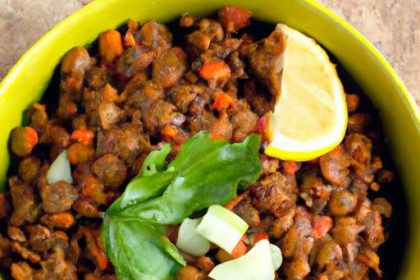 Hearty Lentil Sloppy Joe Bowl: A Nutritious Twist on a Classic