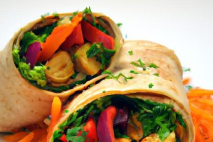 Flavor-Packed Grilled Veggie Hummus Wrap: A Healthy Delight