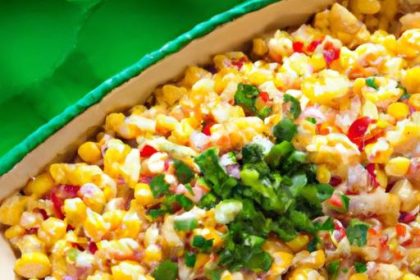 Zesty Mexican Street Corn Salad Bowl: A Flavorful Delight