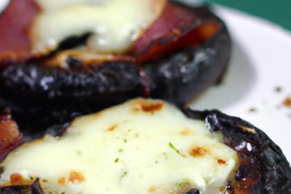 Quick & Easy 10-Minute Keto Portobello Pizzas Recipe