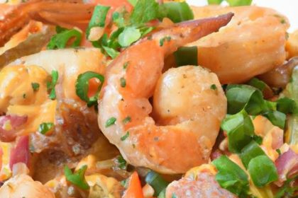 Savor the Flavor: Cajun Shrimp & Andouille Sausage Skillet