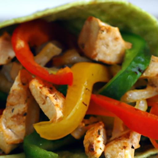 Sizzling Healthy Chicken & Bell Pepper Fajitas Recipe Guide
