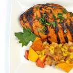 Savor Summer: Grilled Chicken Paired with Zesty Peach Salsa