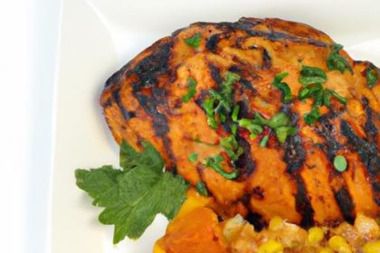Savor Summer: Grilled Chicken Paired with Zesty Peach Salsa