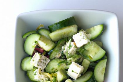 Refreshing Keto Cucumber Avocado Feta Salad Recipe Insights