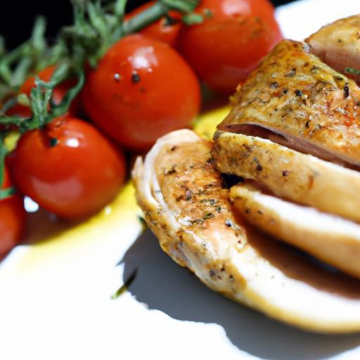 One Pan Roasted Chicken & Cherry Tomatoes: Simple Flavor Boost