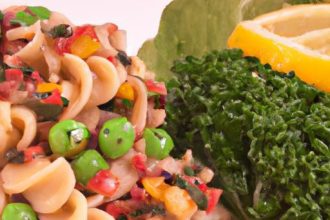 Power-Packed Lentil Pasta Primavera: A Protein-Rich Delight