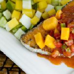 Bold Blackened Tilapia Paired with Vibrant Mango Salsa