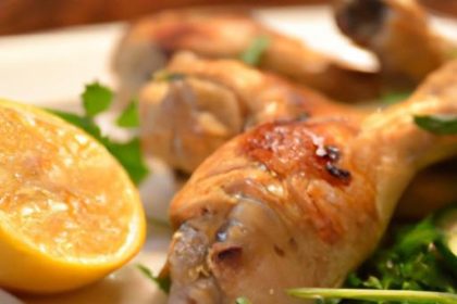 Zesty Lemon Herb Chicken Thighs: A Quick Roasted Delight