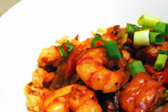 Flavorful Jambalaya Bowl: Chicken & Shrimp, No Pork Twist